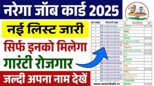 NREGA Job Card List 2025: नरेगा जॉब कार्ड की नई लिस्ट जारी