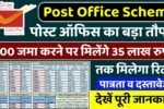 Post Office Best Scheme: पोस्ट ऑफिस नई स्कीम के फॉर्म भरना शुरू