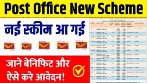 पोस्ट ऑफिस नई स्कीम के आवेदन शुरू Post Office New Scheme