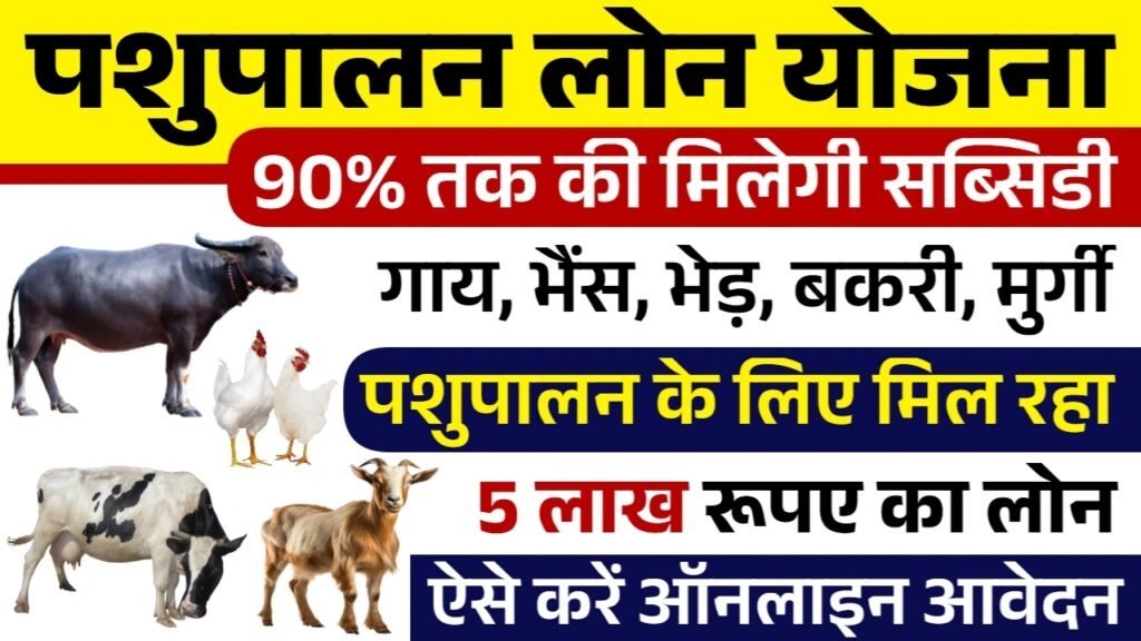Pashupalan Loan Yojana 2025: पशुपालन लोन योजना के आवेदन शुरू